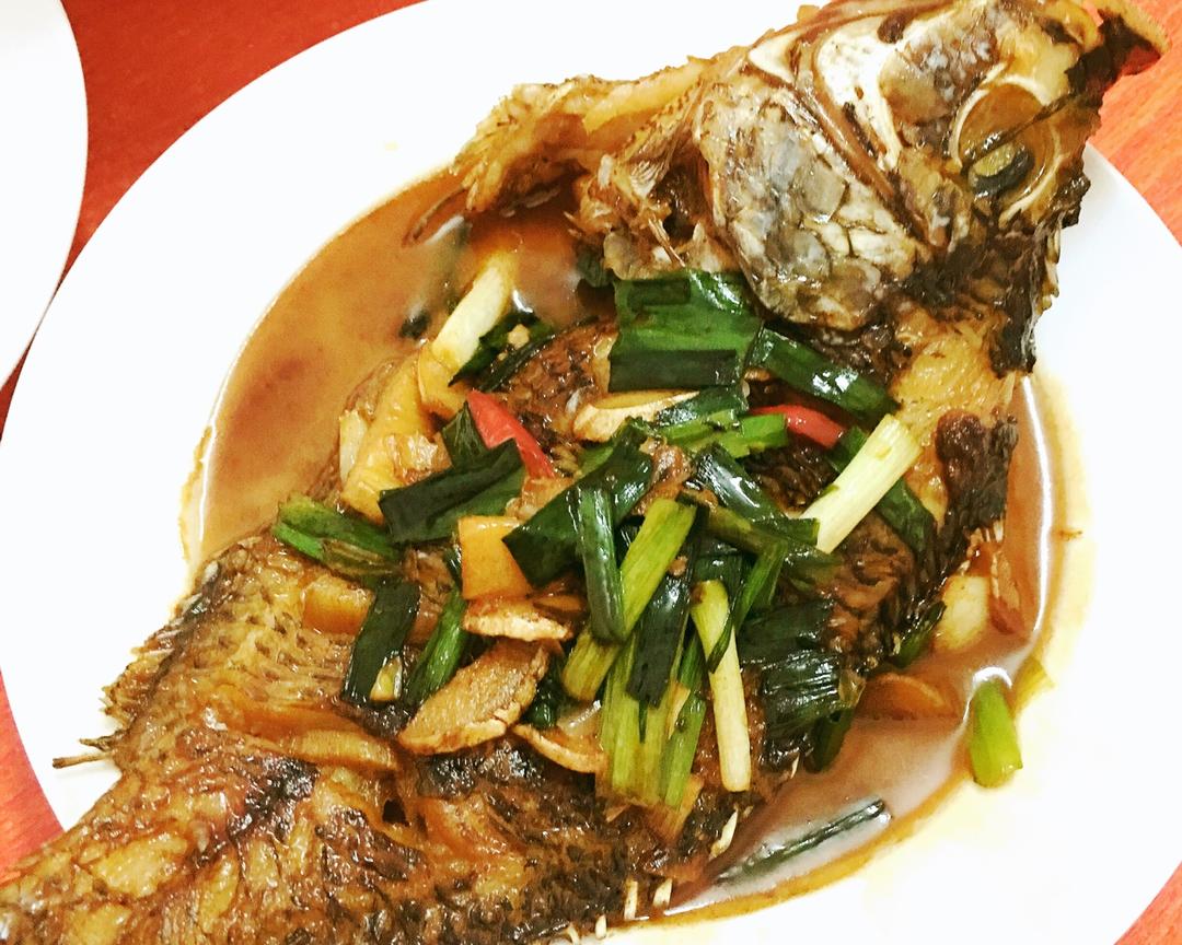 简约版红烧罗非鱼