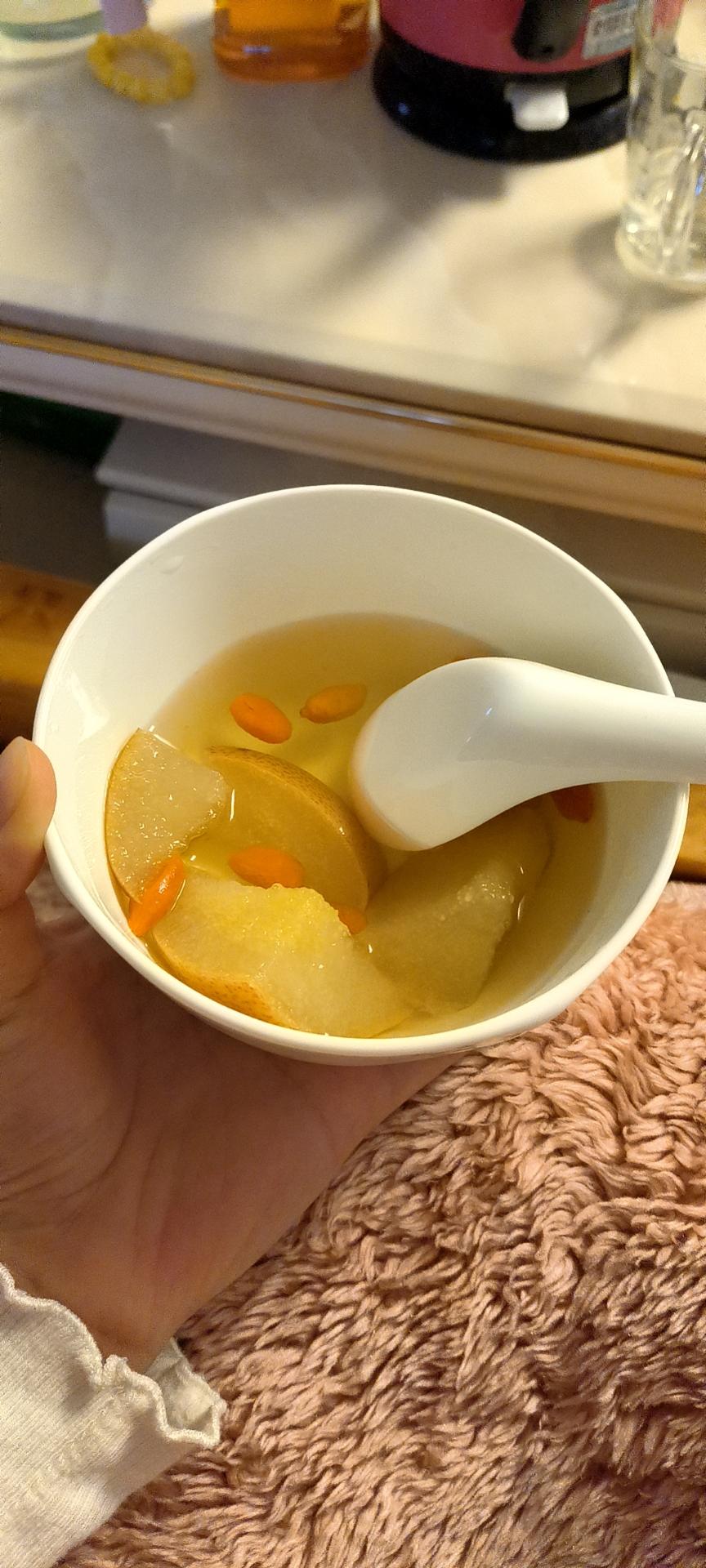 冰糖雪梨（止咳，中医给的）