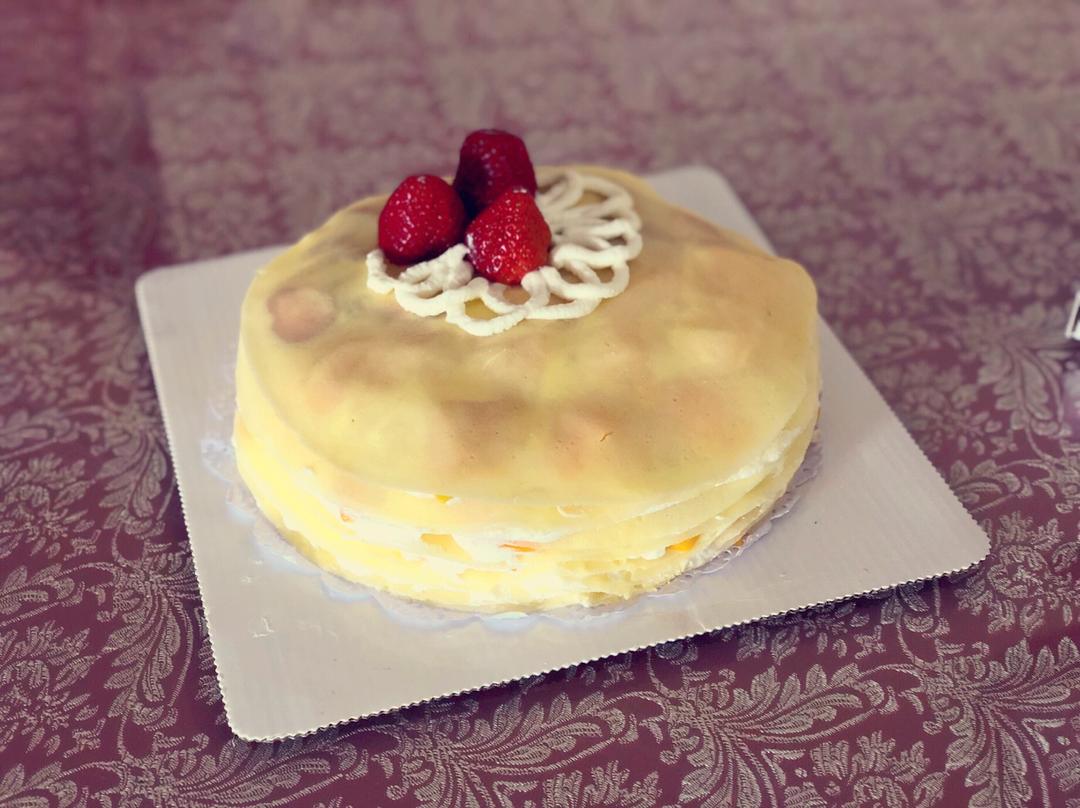 芒果千层蛋糕，100%成功告别煎皮无能
