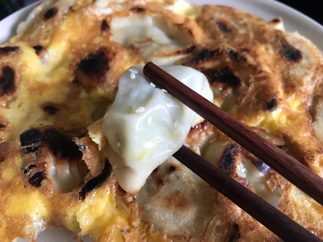 懒人快手抱蛋煎饺