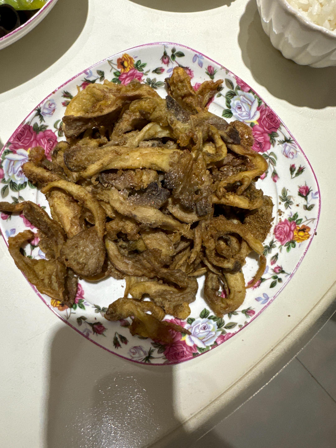 椒盐平菇
