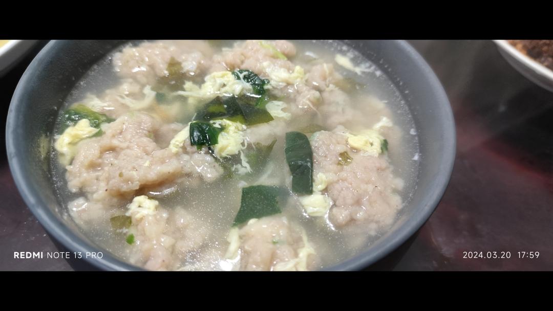 老婆爱吃的瘦肉丸