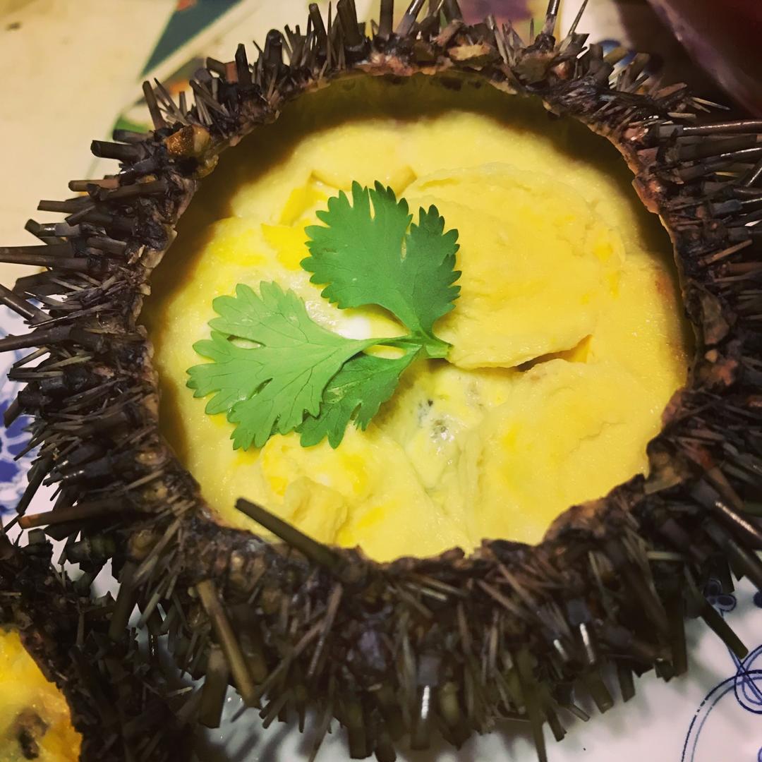 一日之计在于晨，绝对营养的早餐——海胆炖蛋