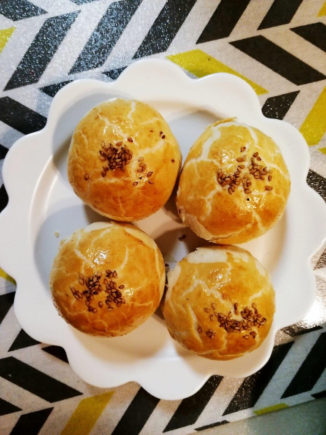 你们想学的蛋黄酥教程来了（图文+视频）