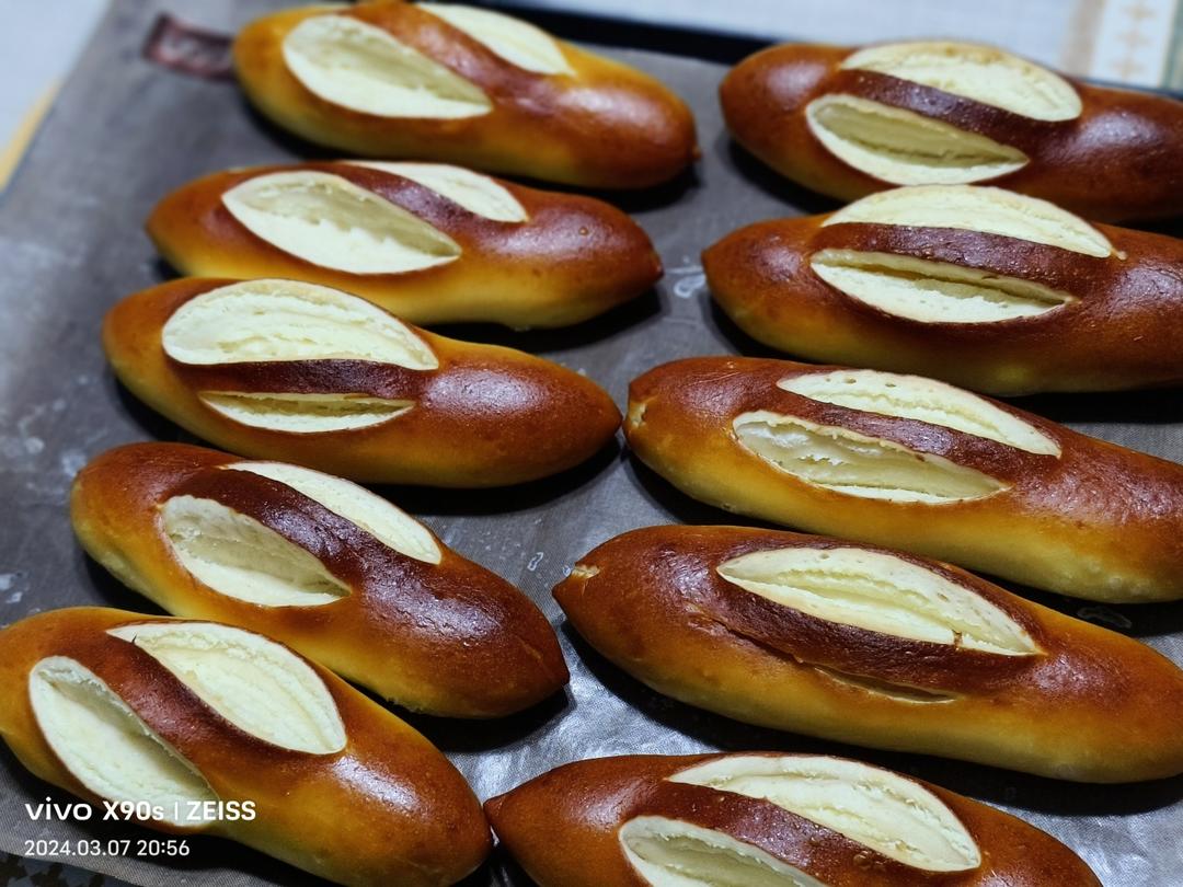 椰蓉奶酥碱水棒🥖少油少糖的奶酥馅