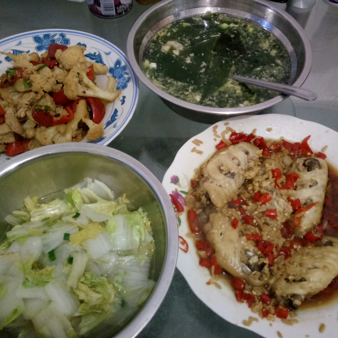 每一天的早中晚餐