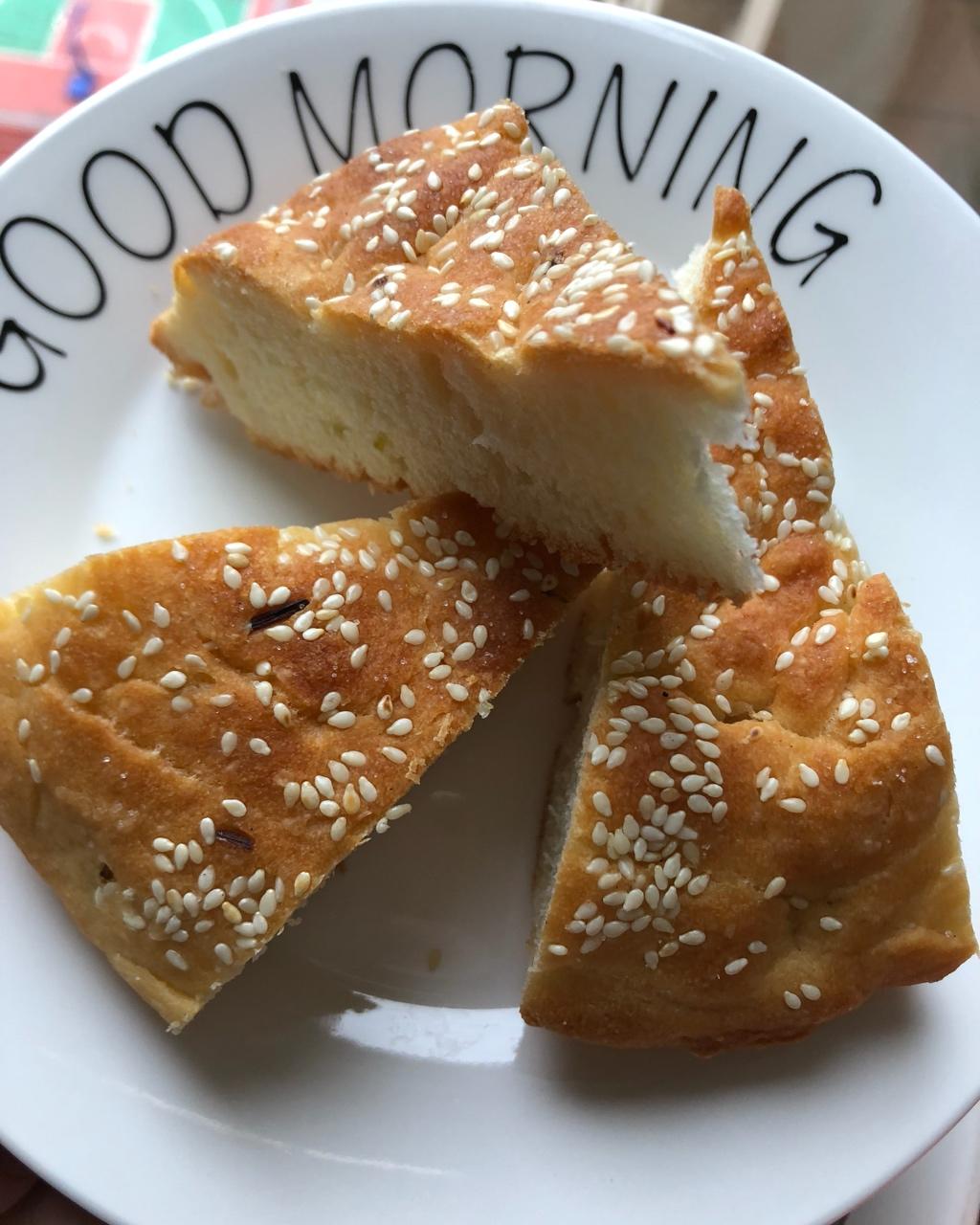 简易发面葱油饼（烤箱版）