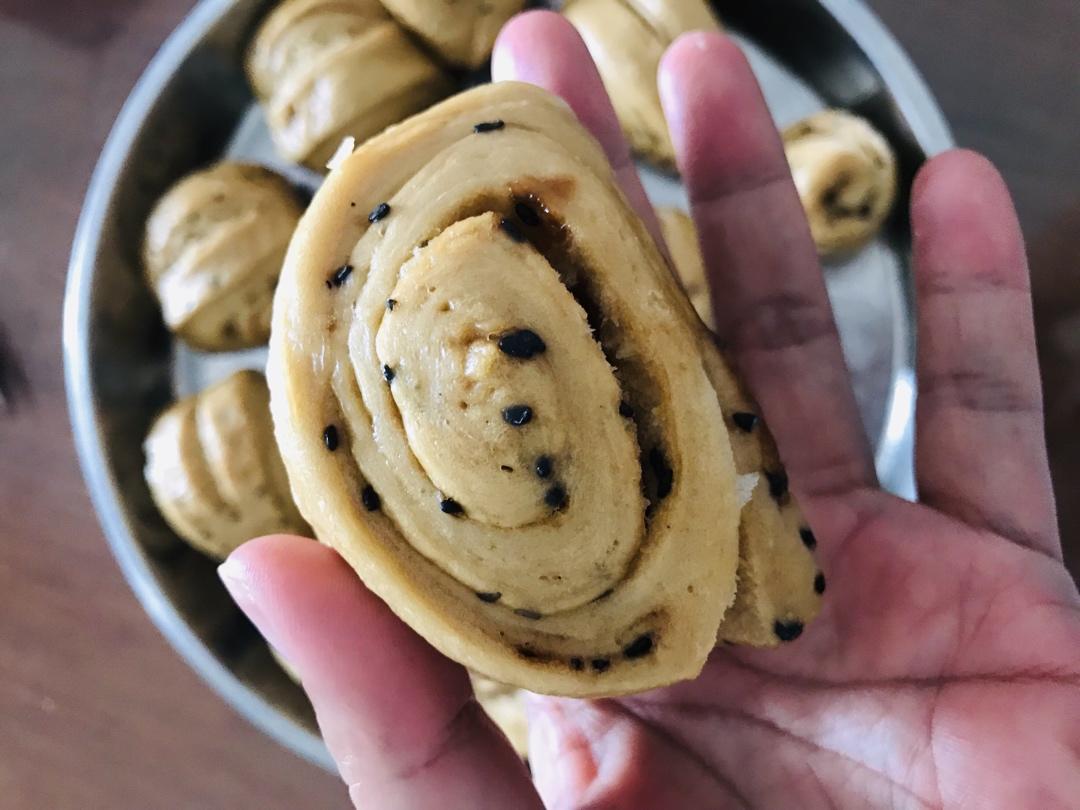 奶香红糖馒头