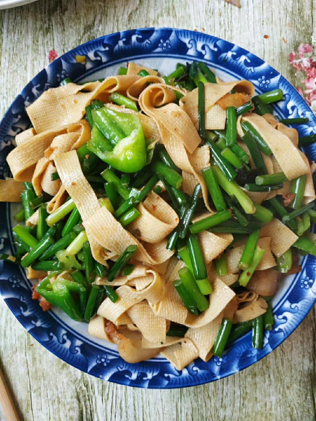 炒豆皮