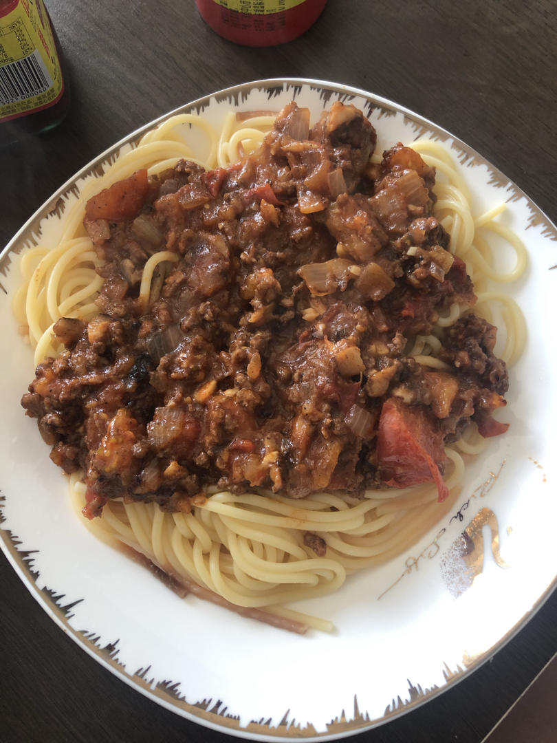 番茄肉酱意面