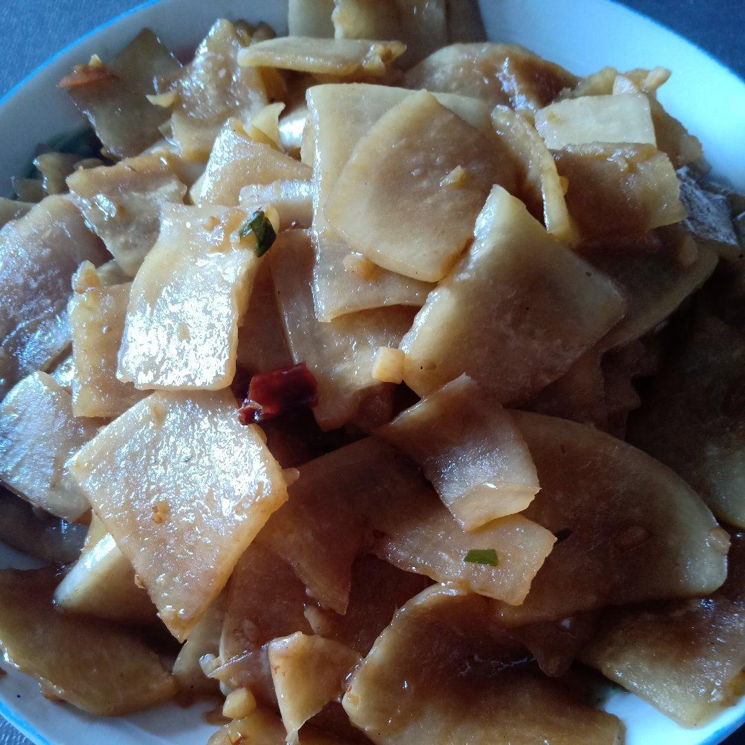 指尖的弦乐做的美味炒萝卜片