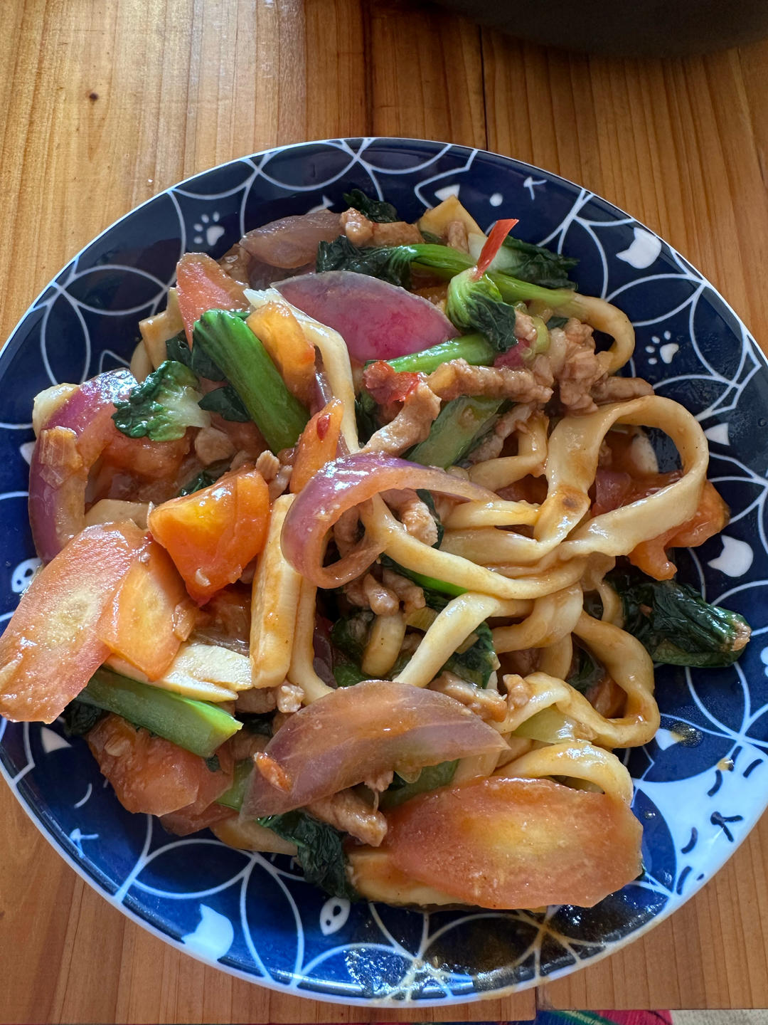 家庭版炒拉条子
