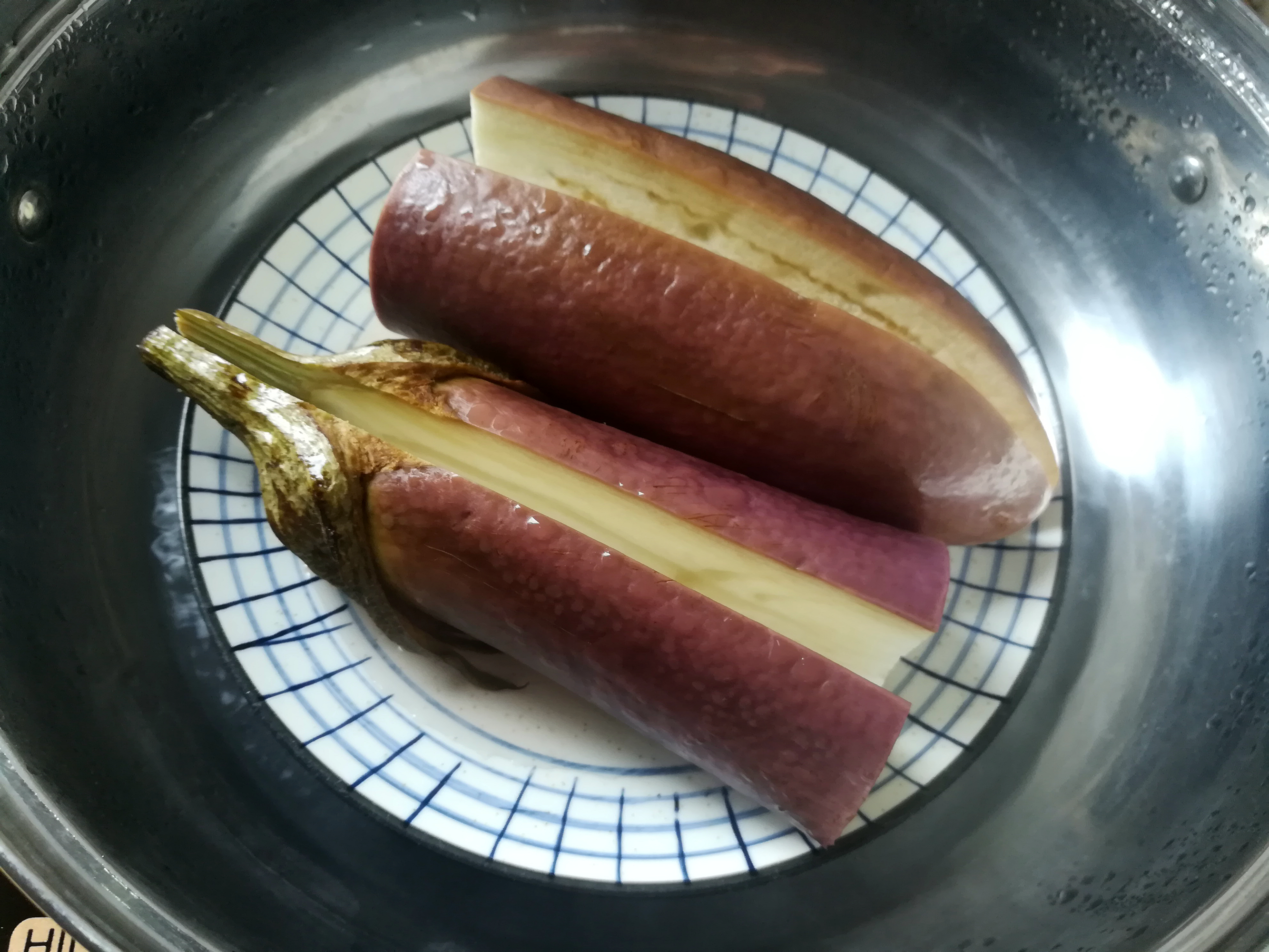蒜蓉蒸茄子 含维e和花青素的做法步骤图 龙宝美食小厨房 下厨房