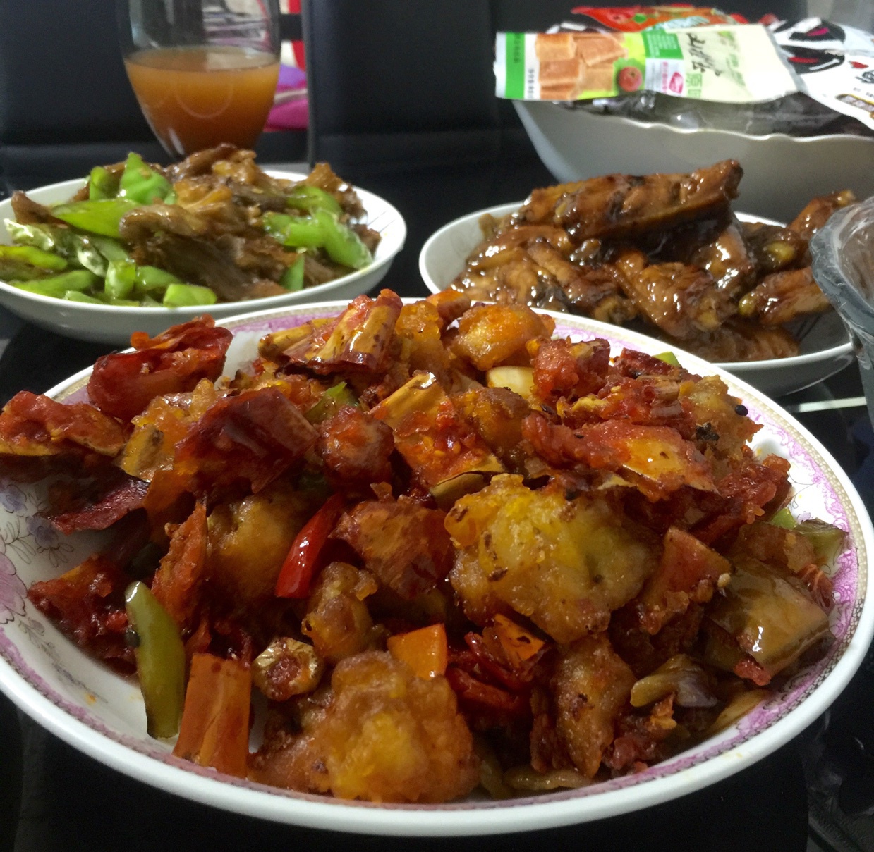五彩香辣鸡软骨