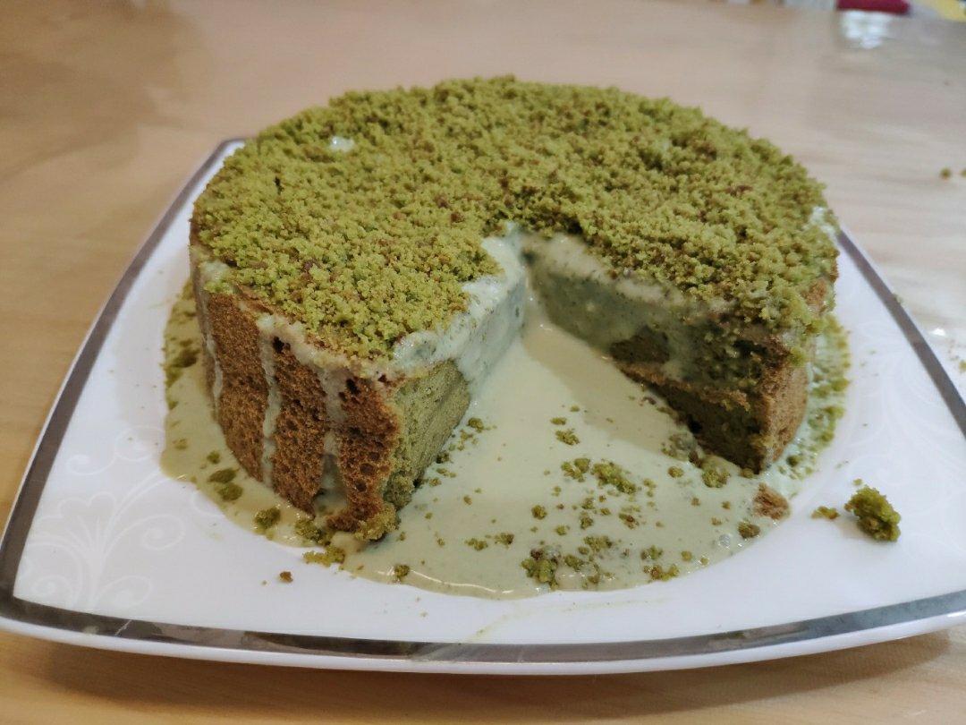 抹茶雪崩爆浆蛋糕