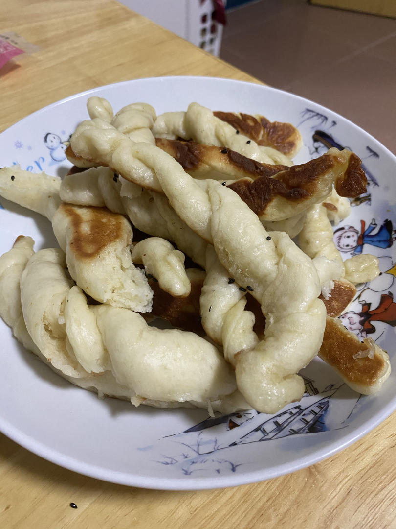 一定要做！—煎卷子【生煎花卷】