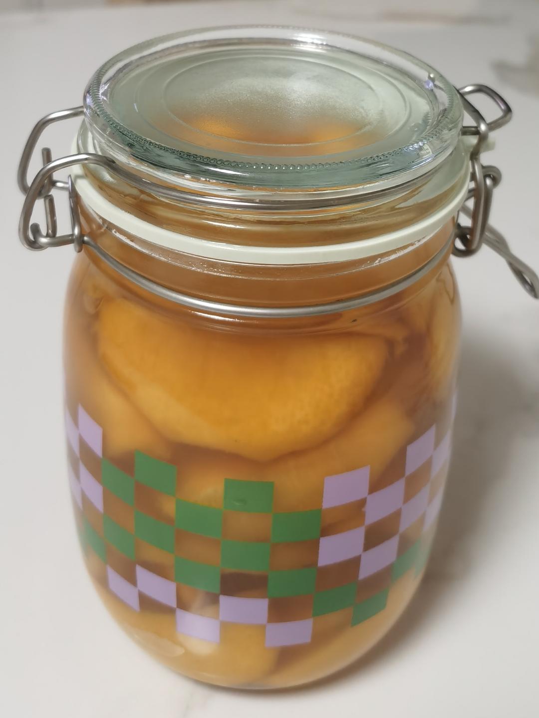 小美版低温黄桃罐头糖水