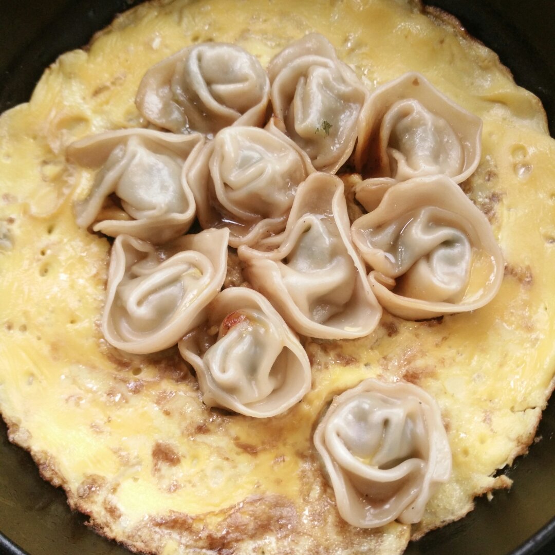 抱蛋煎馄饨