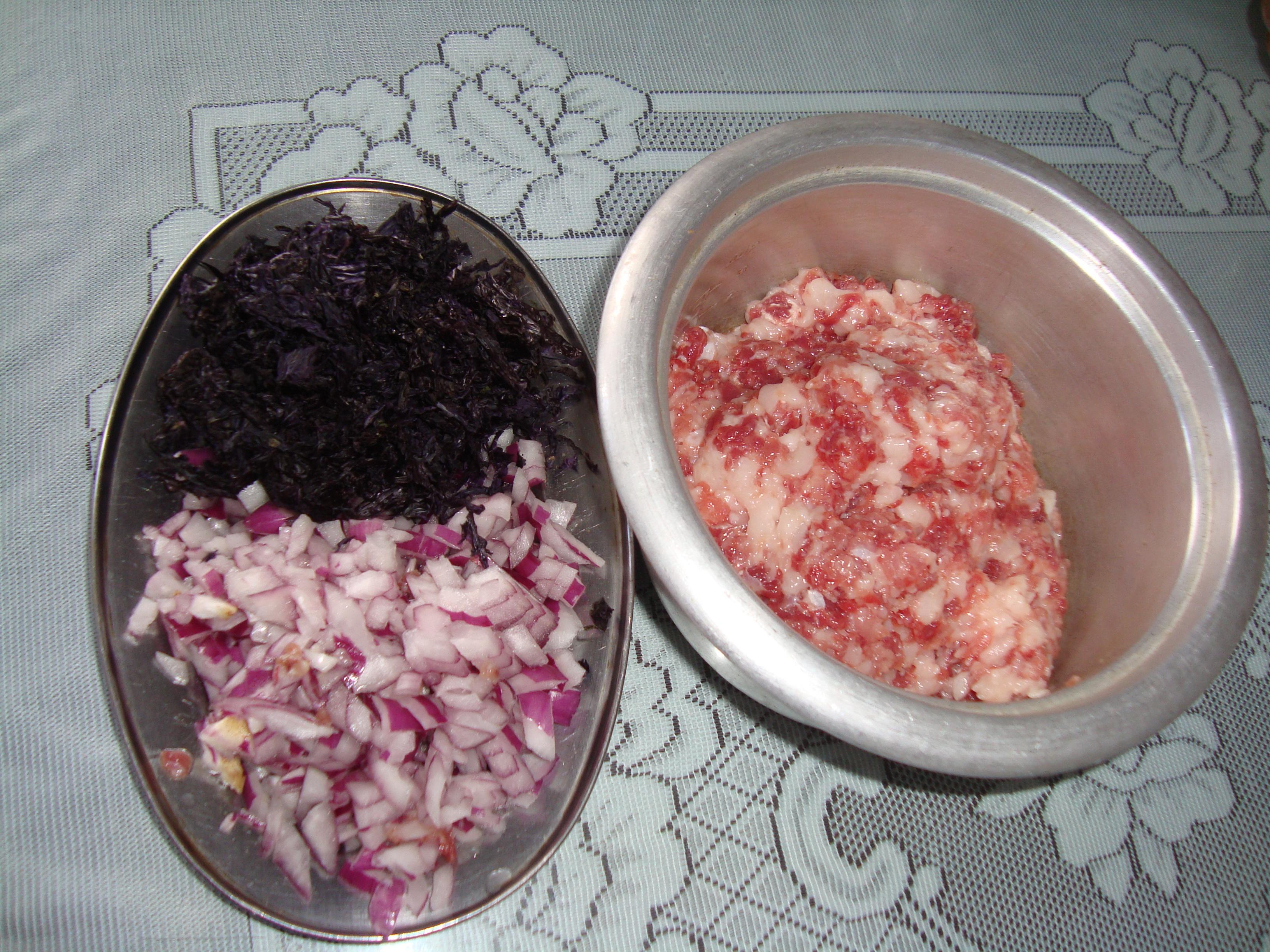 紫菜肉包的做法 步骤3
