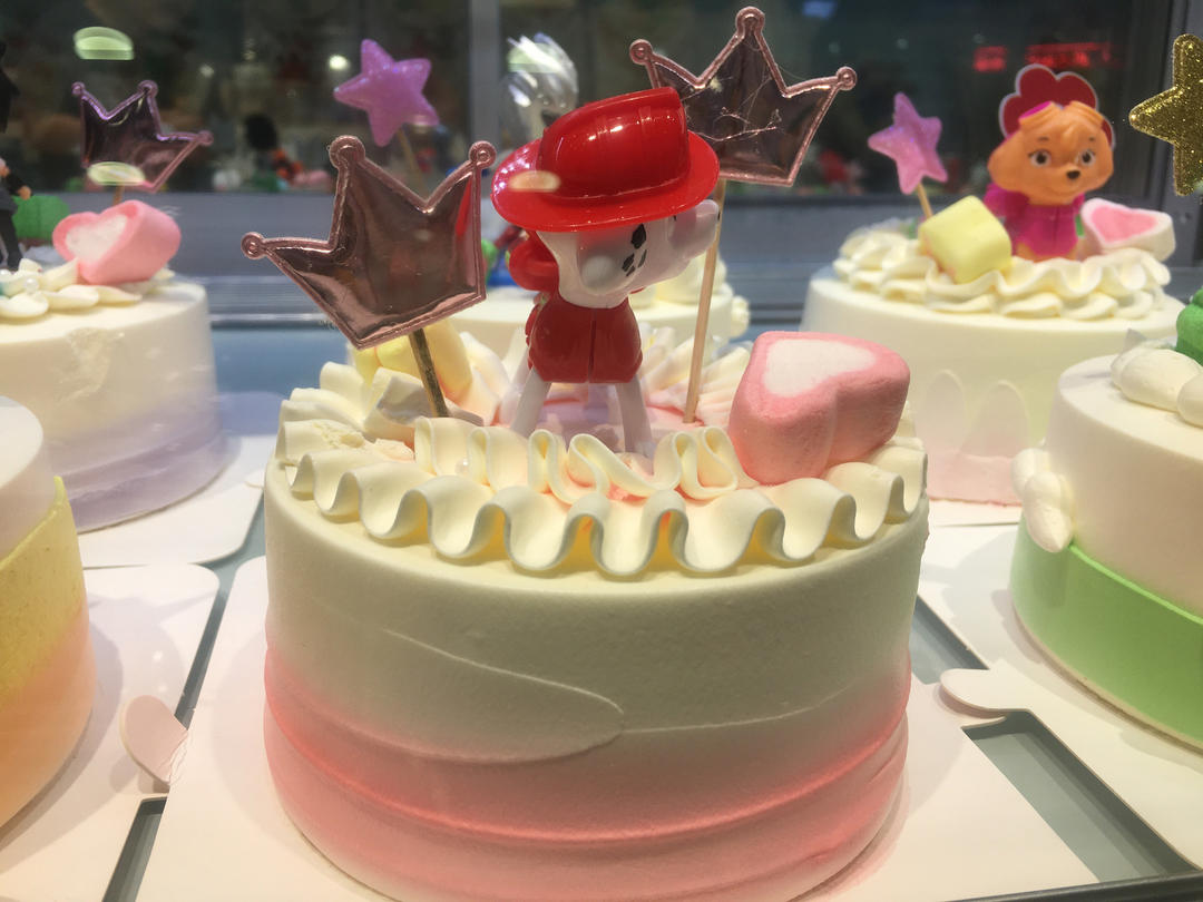 8寸圣诞主题生日蛋糕