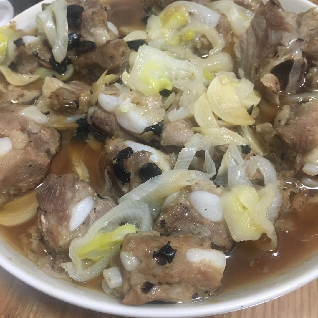 蒜蓉豆豉蒸排骨