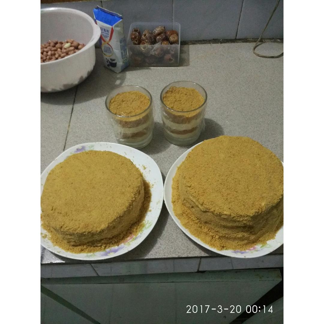 俄罗斯蜂蜜蛋糕   千层蛋糕【又名提拉米苏】