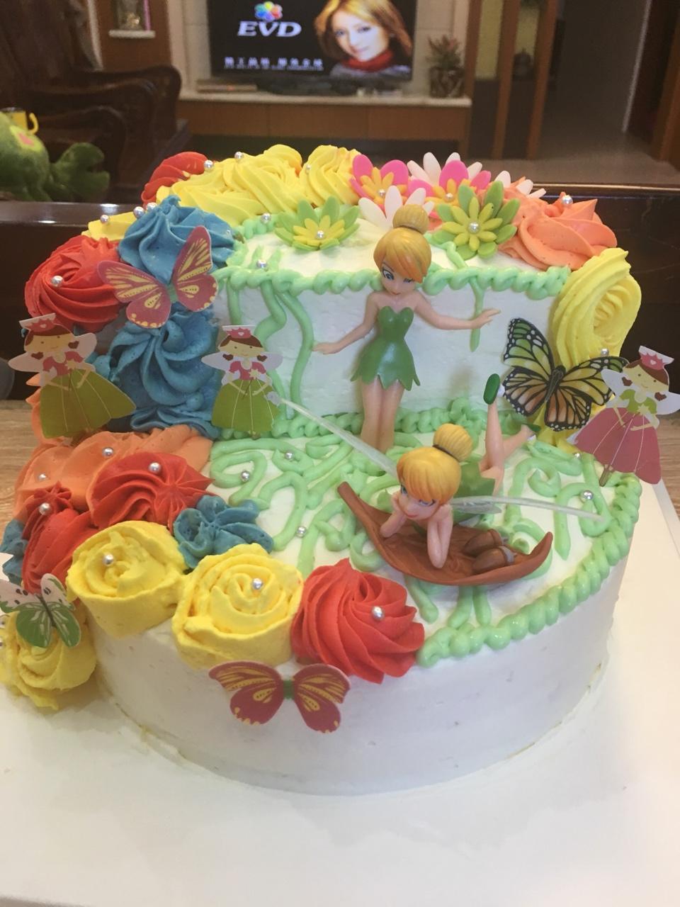 花仙子蛋糕的做法步骤图 花仙子蛋糕怎么做好吃 好命婆 下厨房