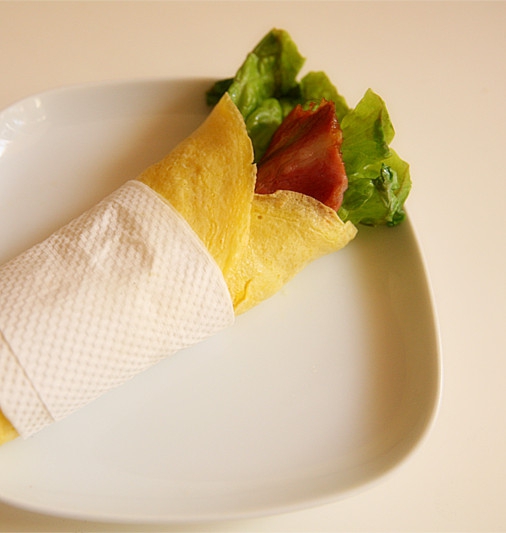 内牛满面豪华培根芝士鸡蛋饼