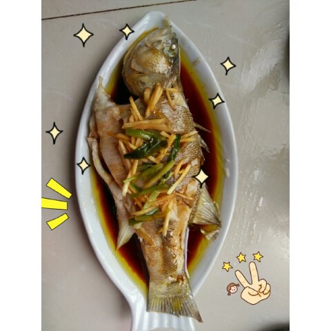 豉油清蒸鱼 清蒸鲈鱼