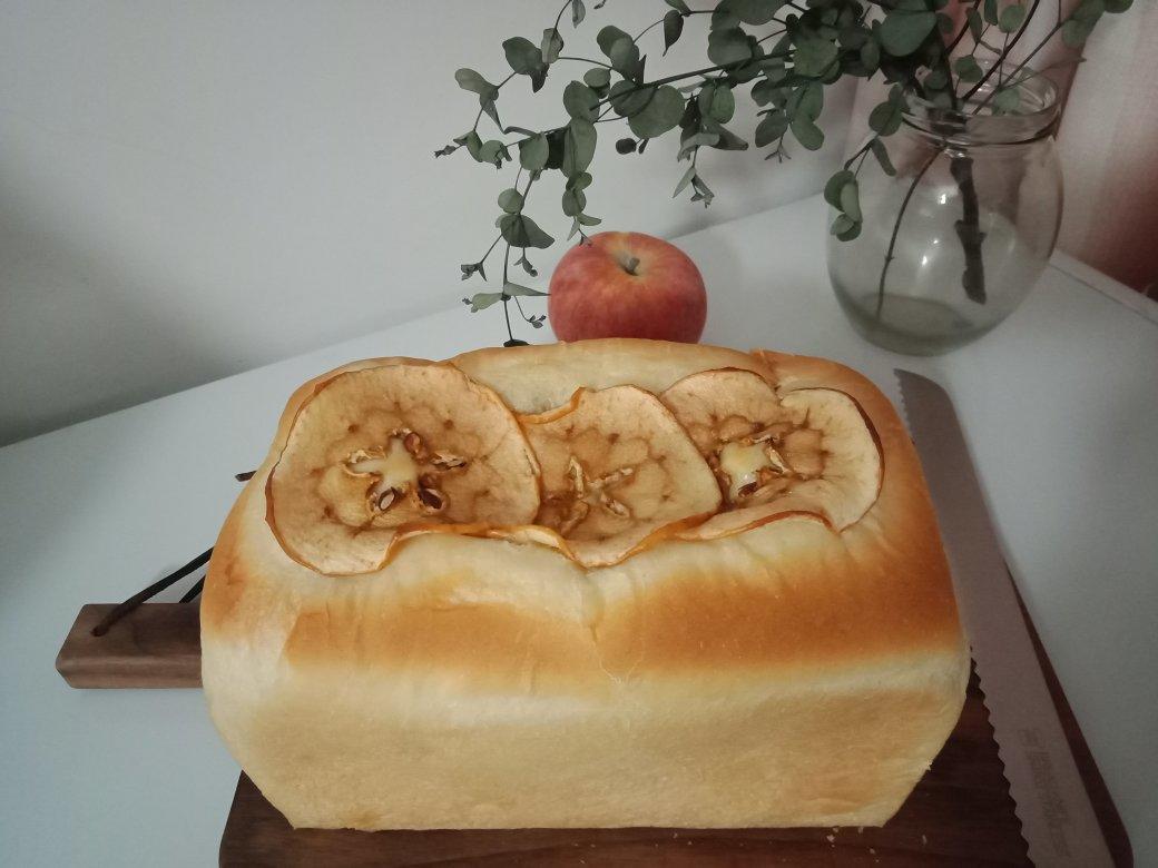 香草苹果吐司