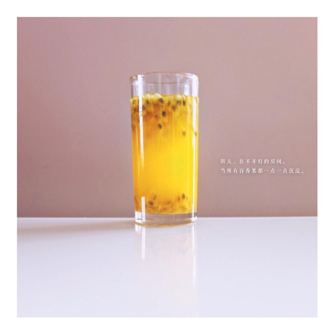 百香果的朴素吃法（百香果汁）