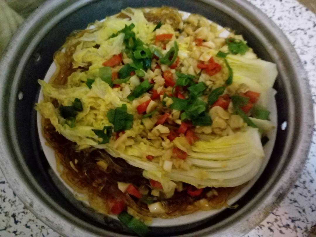 蒜蓉粉丝娃娃菜