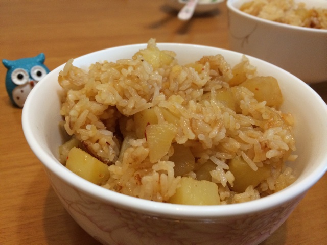 土豆焖饭（电饭锅版）