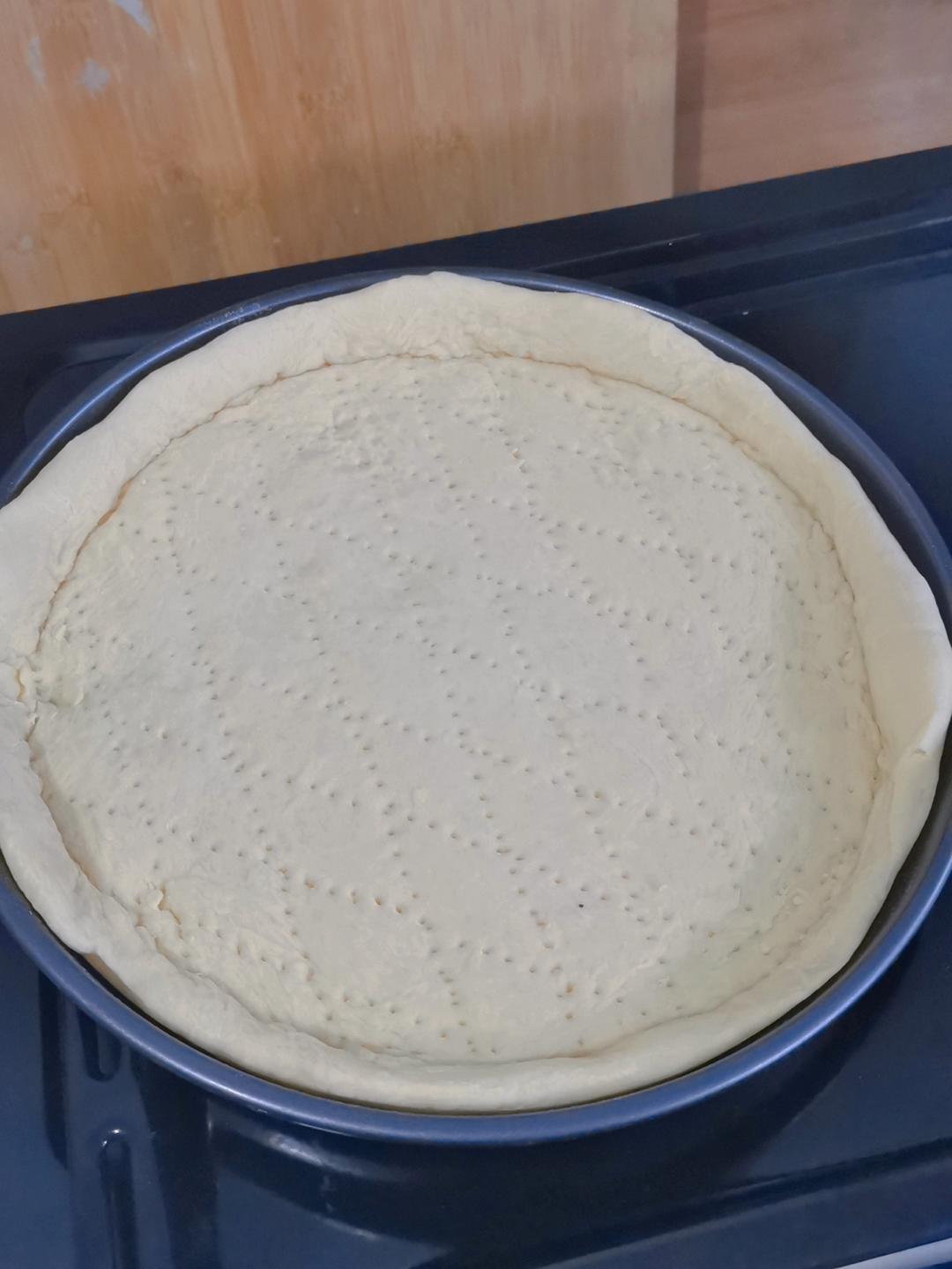 八寸披萨饼皮（四个）制作