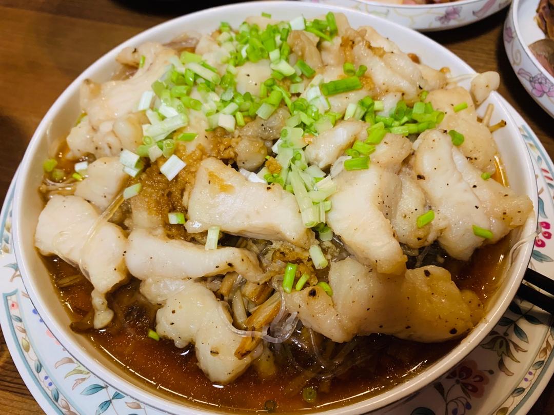 蒜蓉粉丝蒸龙利鱼