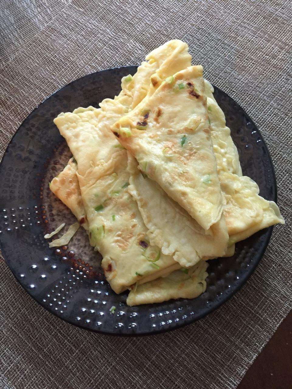 葱花鸡蛋饼