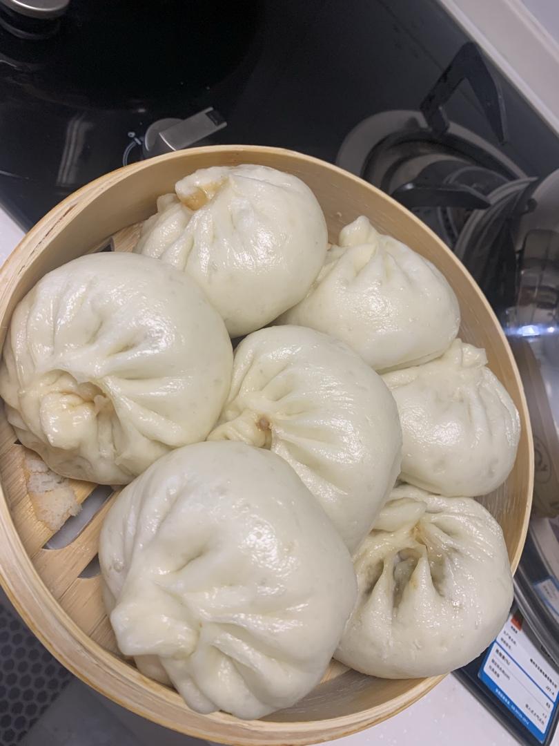 鲜嫩多汁的豆角肉包(无料酒版)