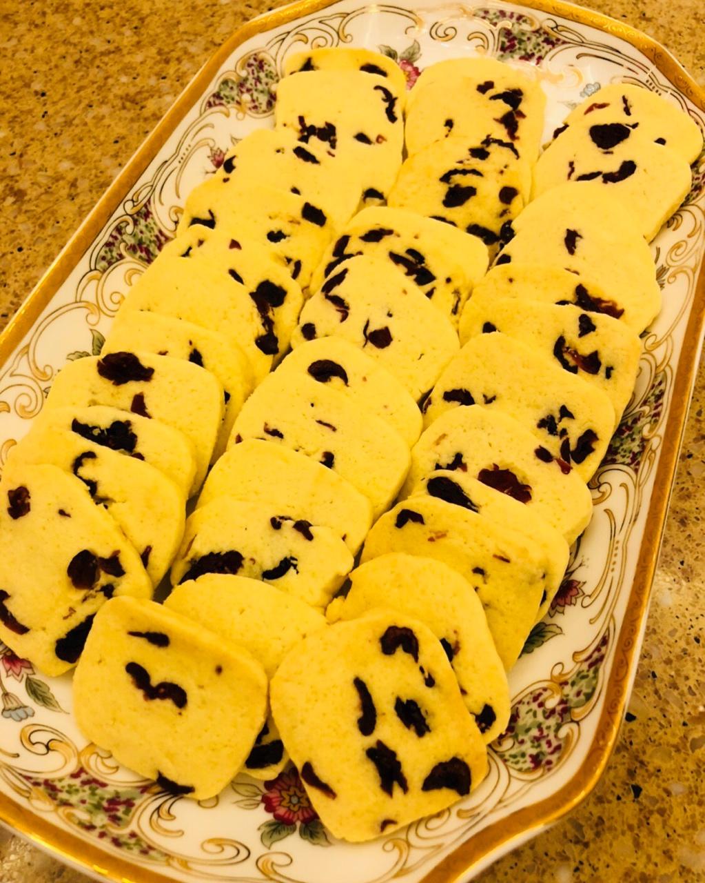低糖少油版蔓越莓饼干