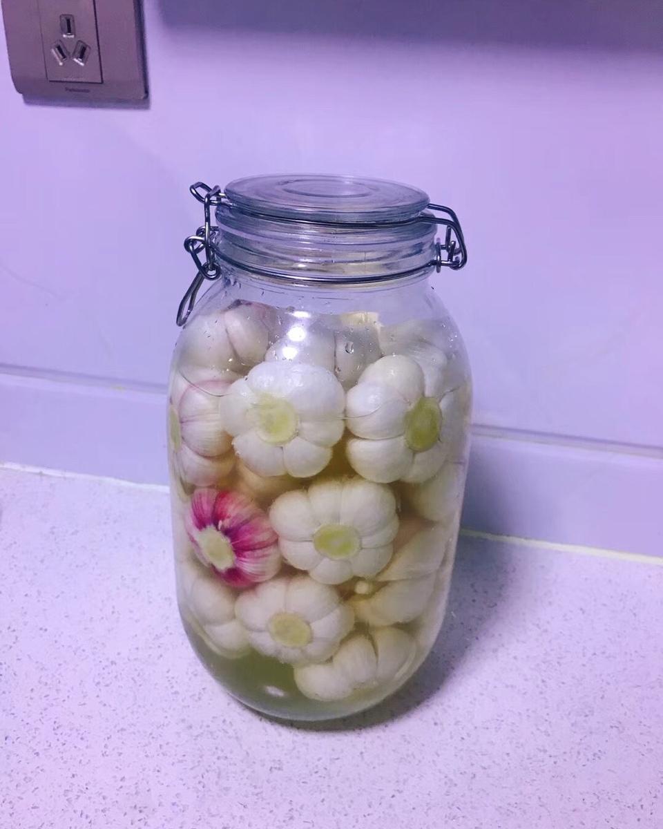 腌糖蒜