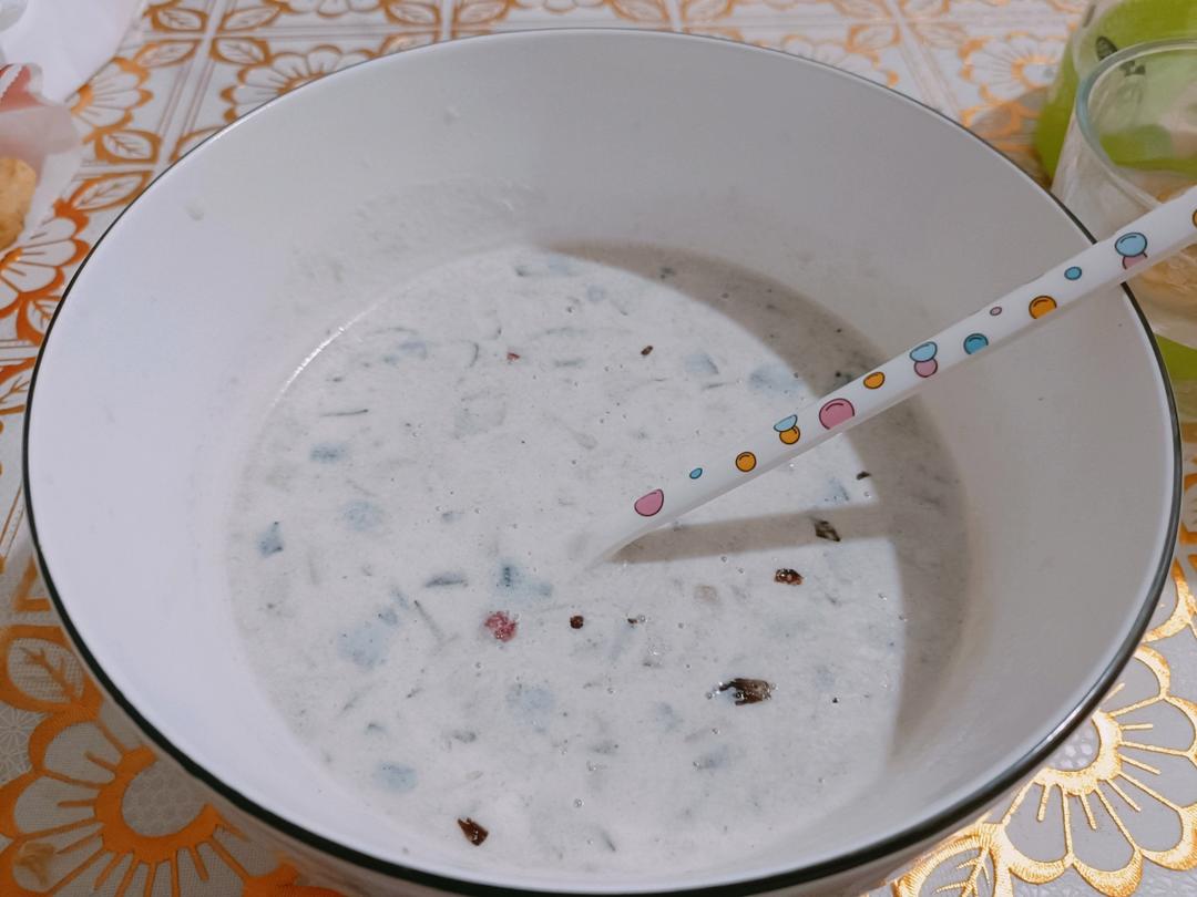 香菇牛奶汤