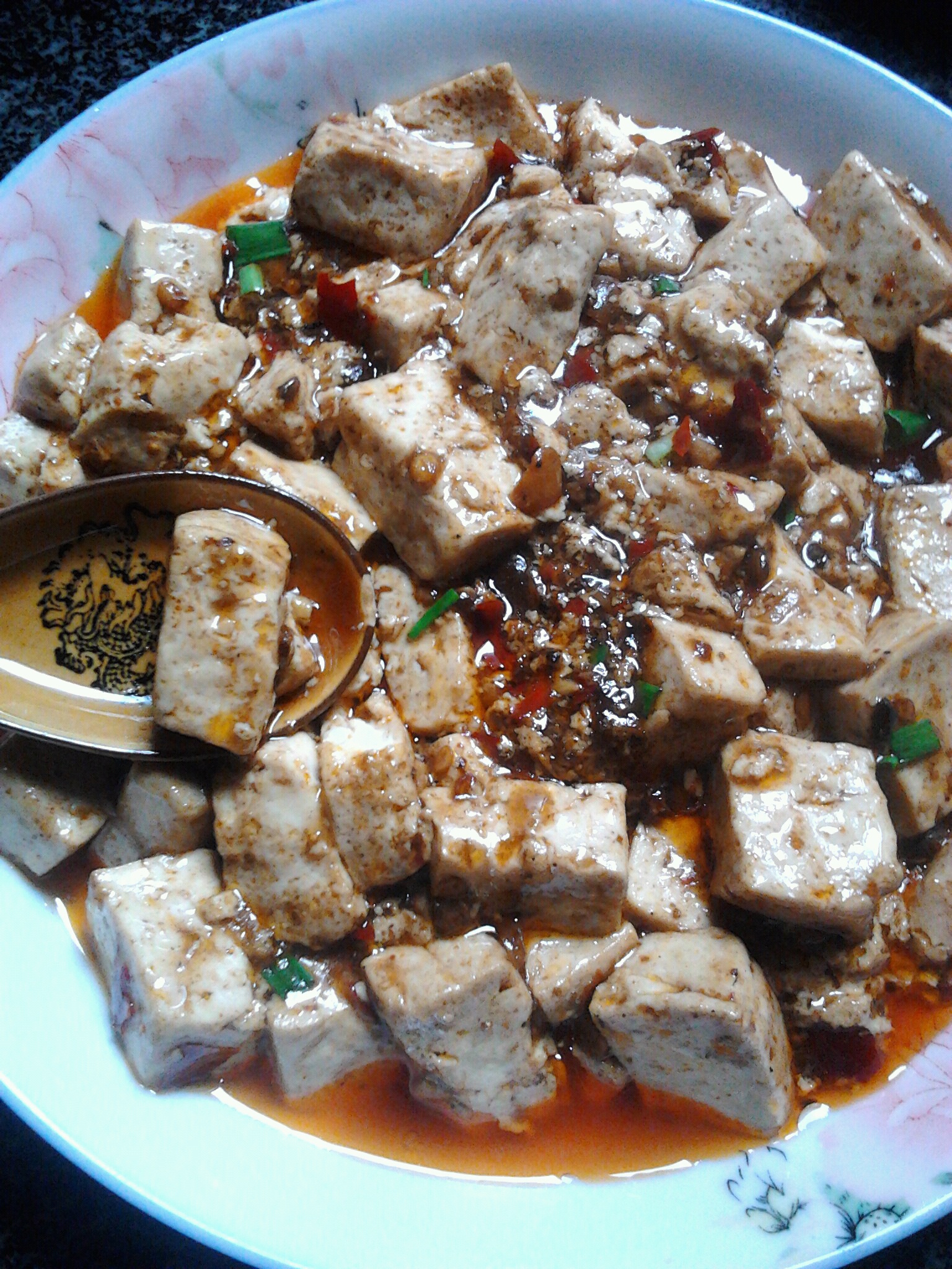 素版麻婆豆腐