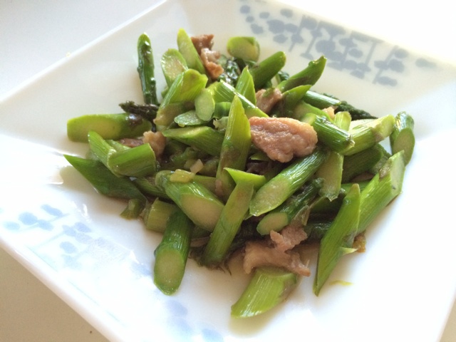 芦笋炒肉