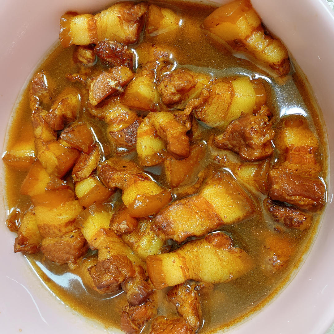 不焯水不放油的家常红烧肉