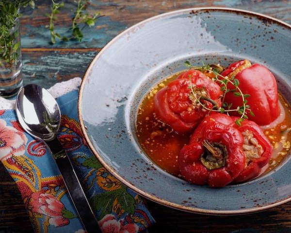 超好吃的番茄灌椒的做法
