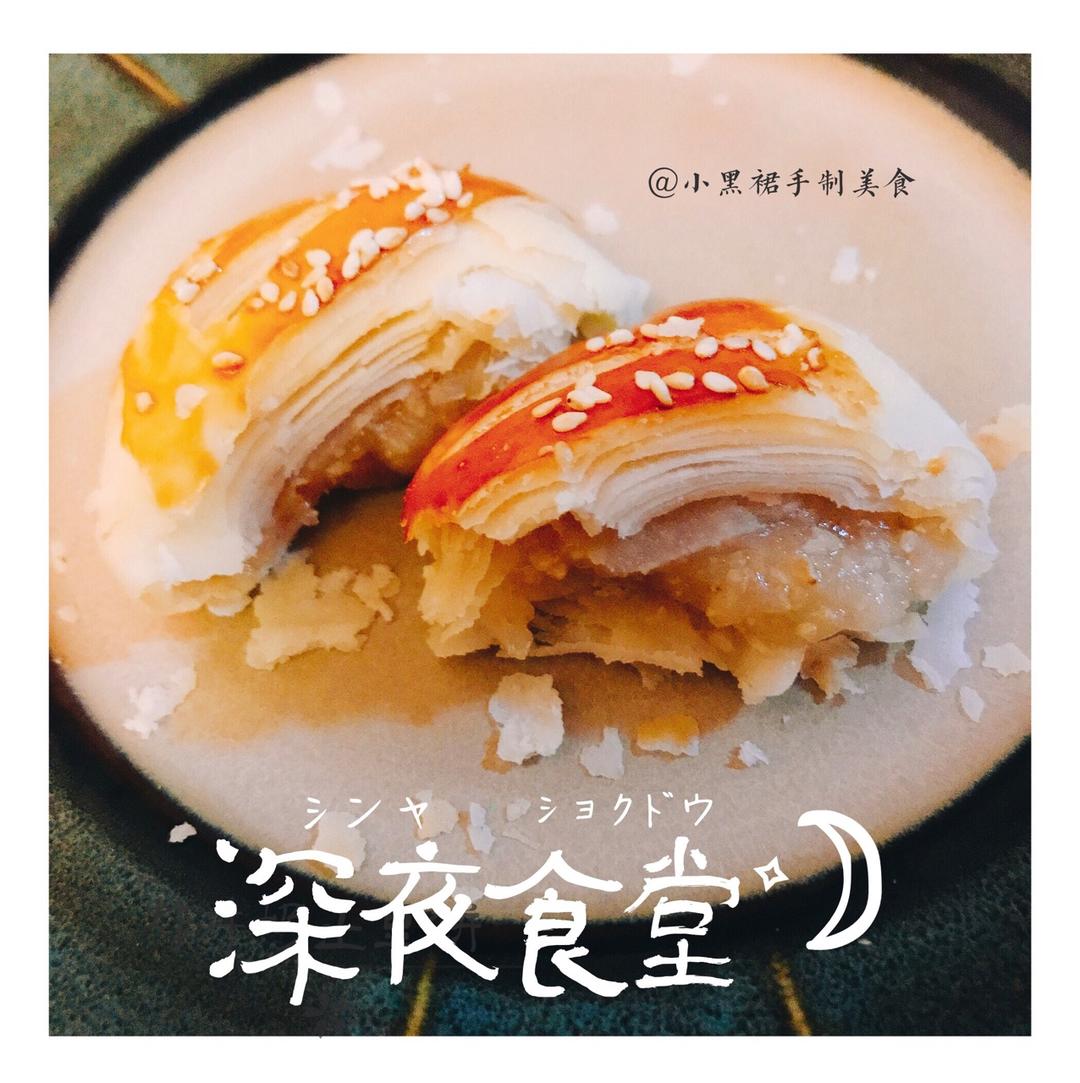 糯米馅老婆饼