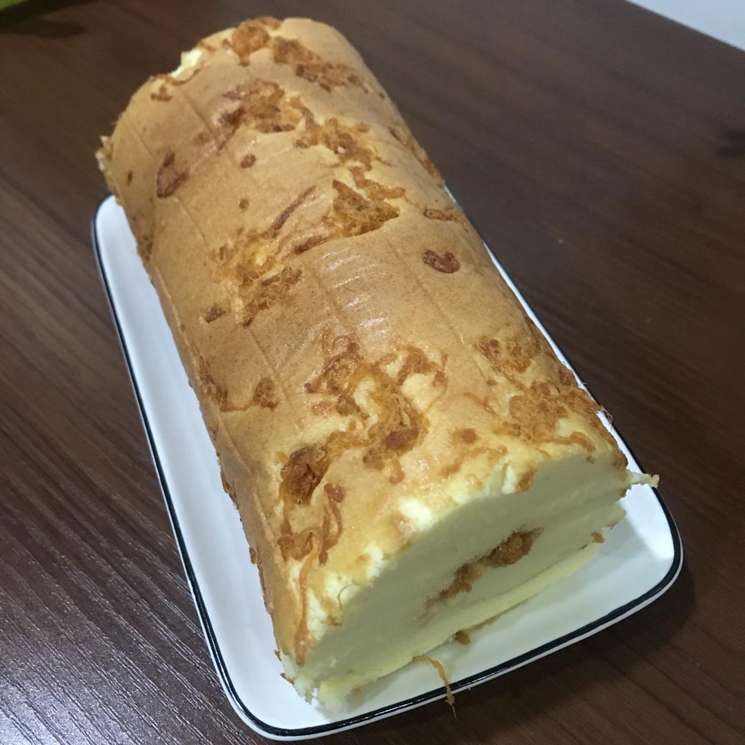 怎么卷都不裂的肉松蛋糕卷