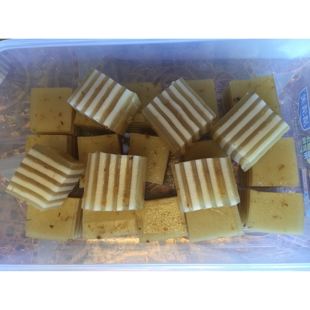 桂花椰汁千层糕