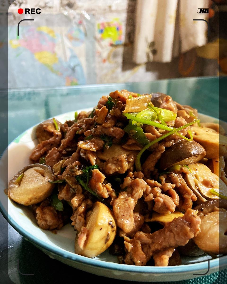 草菇牛肉（米饭杀手系列九）