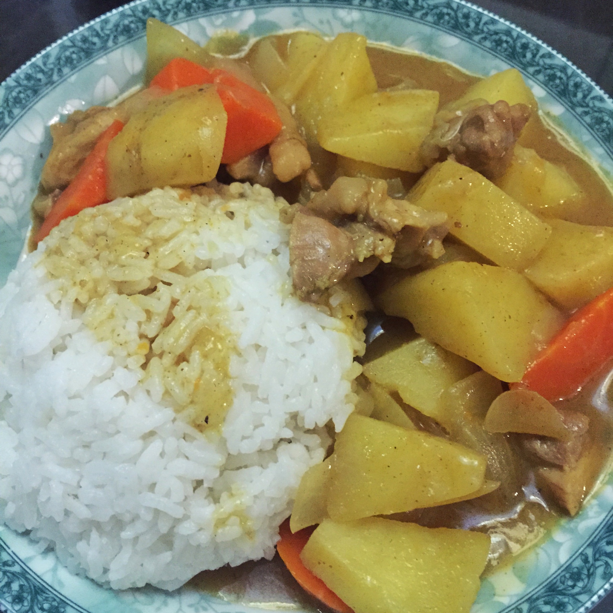 咖喱鸡饭