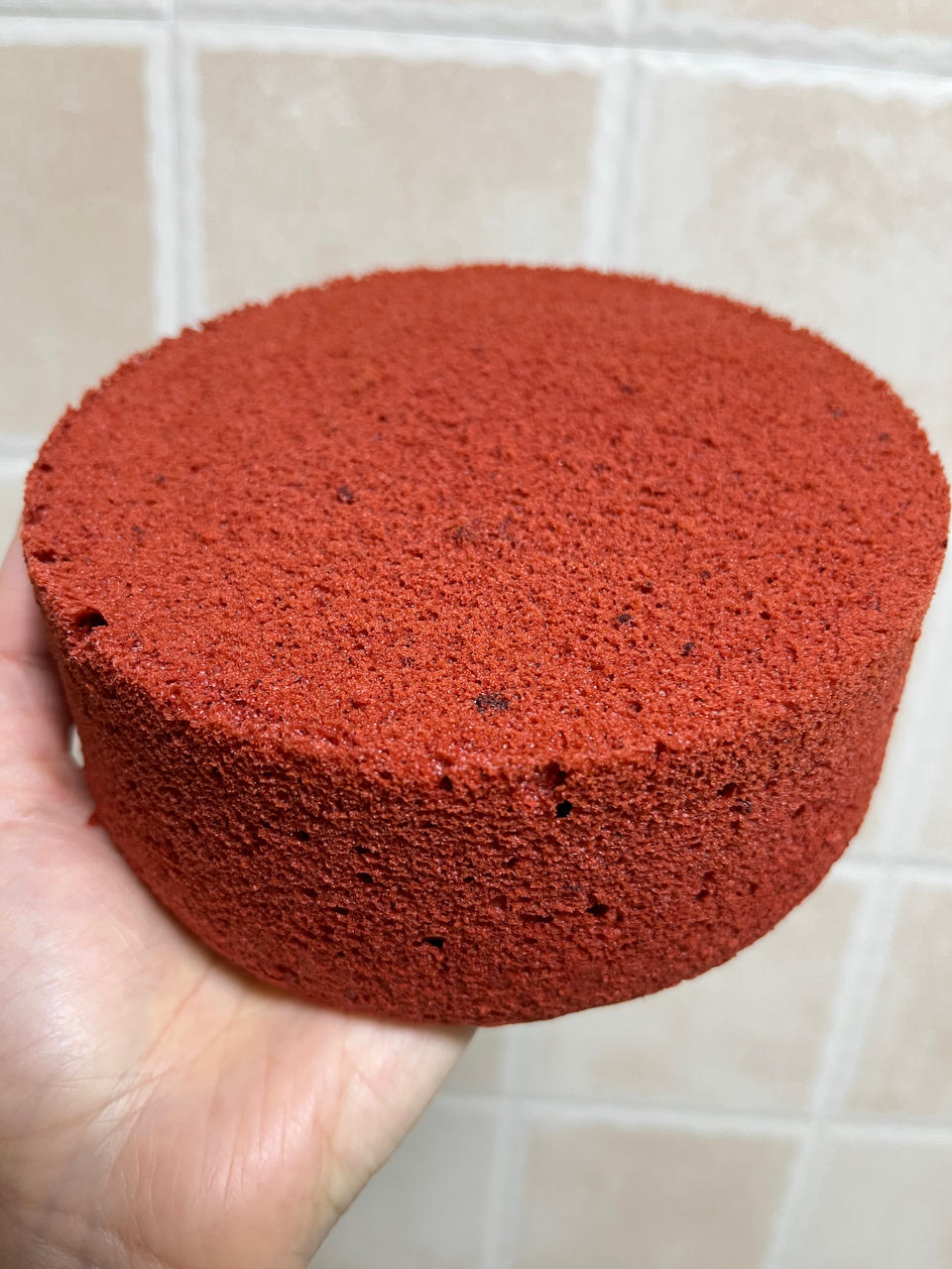 红丝绒蛋糕戚风版